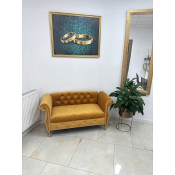 Sofa kanapa tapicerowana dwuosobowa -100 kolorów